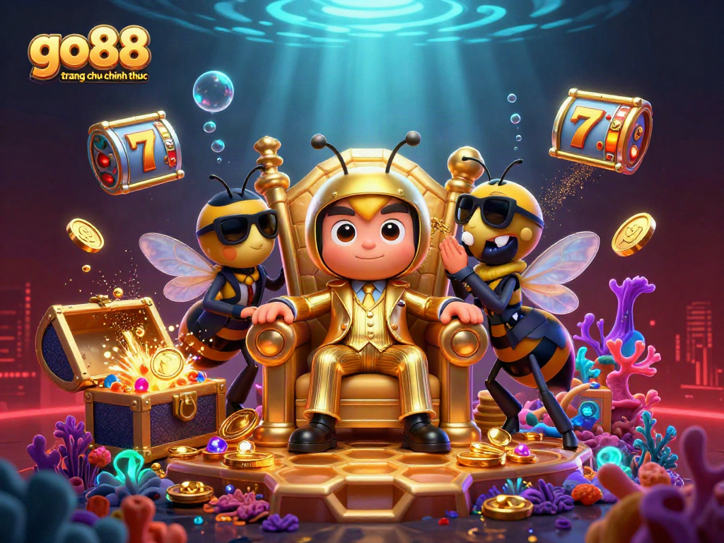 Experience gaming excitement with go88 trang chu chinh thuc through a vibrant, detailed casino scene.
