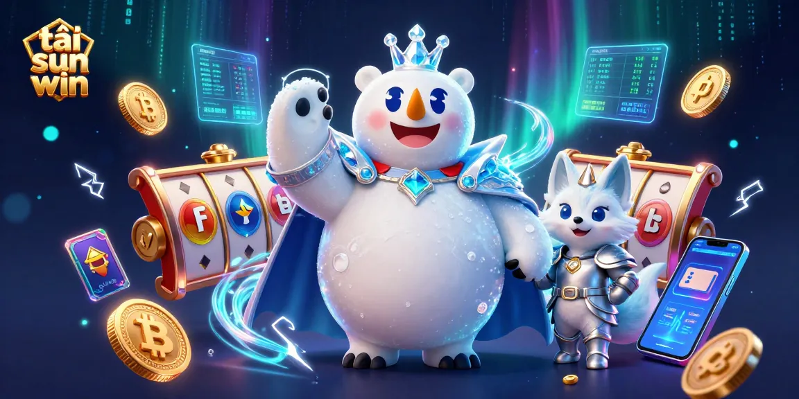 Engage with the exciting world of tải sun win through vivid casino gameplay visuals and crypto elements.